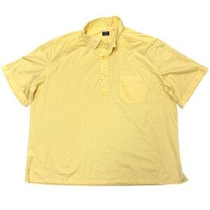 Maus Hoffman Solemare Short Sleeve Polo Shirt Mens XXL Cotton Italy